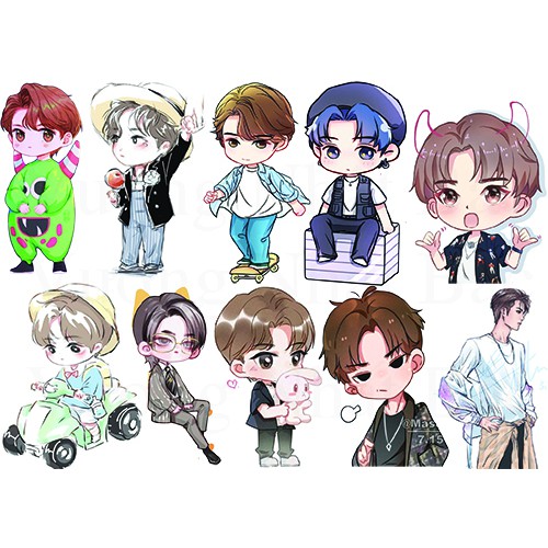 Sticker Tiêu Chiến - Vương Nhất Bác