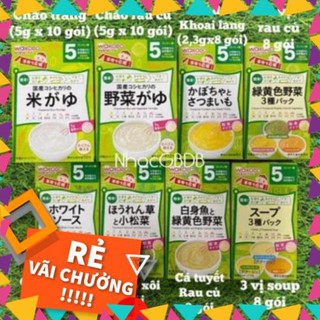 Bột ăn dặm Wakodo cho bé 5m+