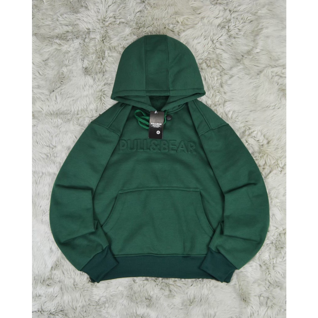 Áo khoác HOODIE PULL & BEAR Floking and EMBOSS UNISEZ