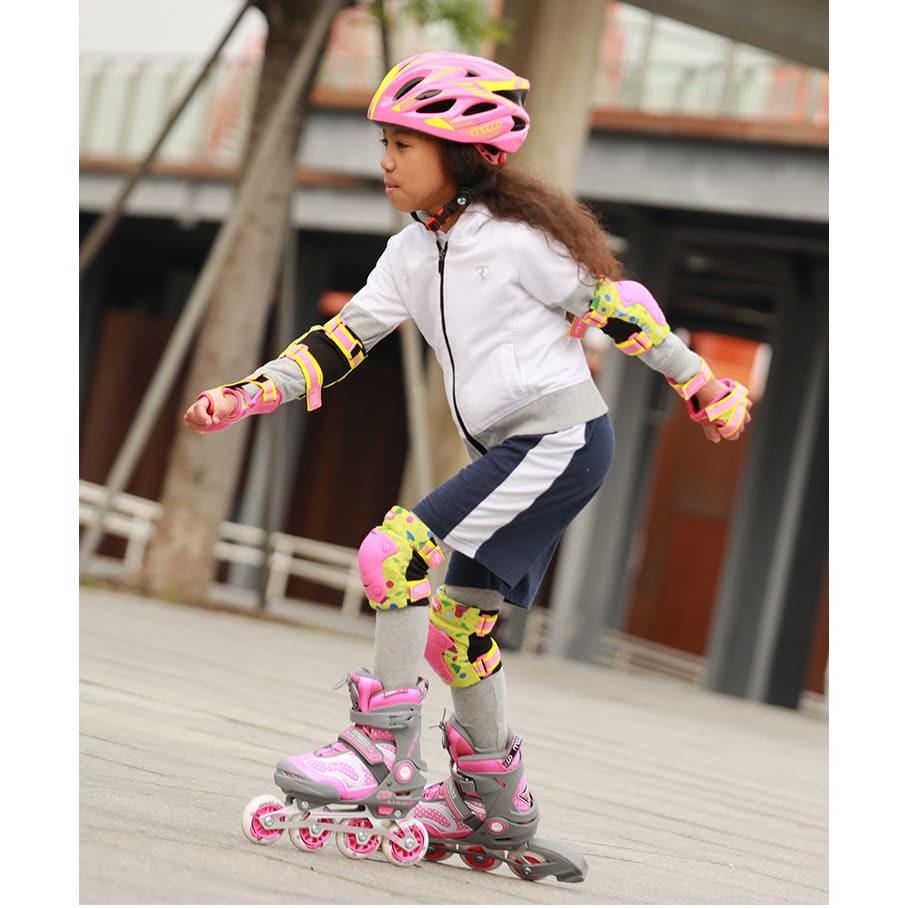 Bộ bảo vệ tay chân 6 món cao cấp cho trẻ em Macco K8 chơi Patin, scooter, xe thăng bằng, xe đạp