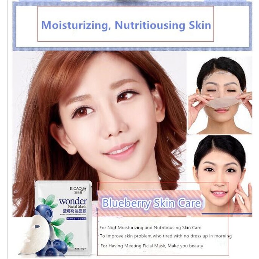 BIOAQUA silk mask helps to reduce acne, control oil, and moisturize effectively | BigBuy360 - bigbuy360.vn