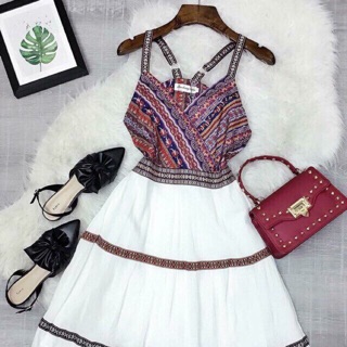 🎀 TS- MAXI THỔ CẨM ĐẮP CHÉO🎀