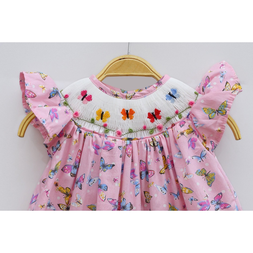 ĐẦM SMOCK HỒ ĐIỆP