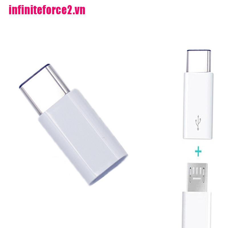 2 Đầu Chuyển Đổi Từ Usb 3.1 Type-C Sang Micro Usb