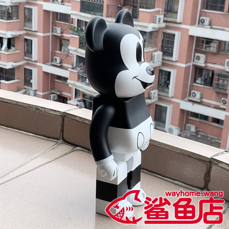 Đồ Chơi Mô Hình Búp Bê Trang Trí Hình Gấu/Chuột Mickey Violent Bearbrick Trang Trí Cửa Hàng/Văn Phòng eV46