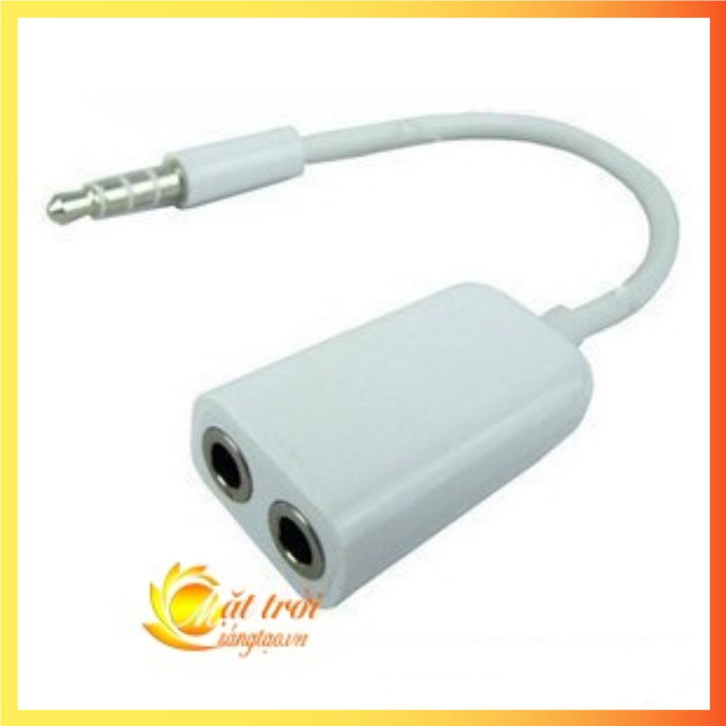 Cáp chia 2 cổng tai nghe 3.5mm