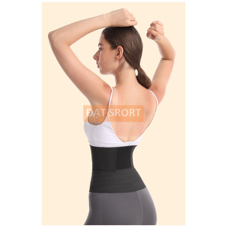 Dây Quấn Nịt Bụng Giúp Định Hình Khuôn Bụng Giảm Mỡ , Giảm Eo Hiệu Quả