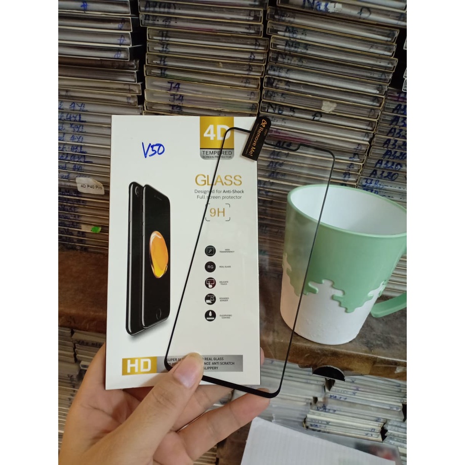 Kính cường lực 4D Full màn LG V50 ThinQ Full mang hình siêu cứng bảo vệ màn hình