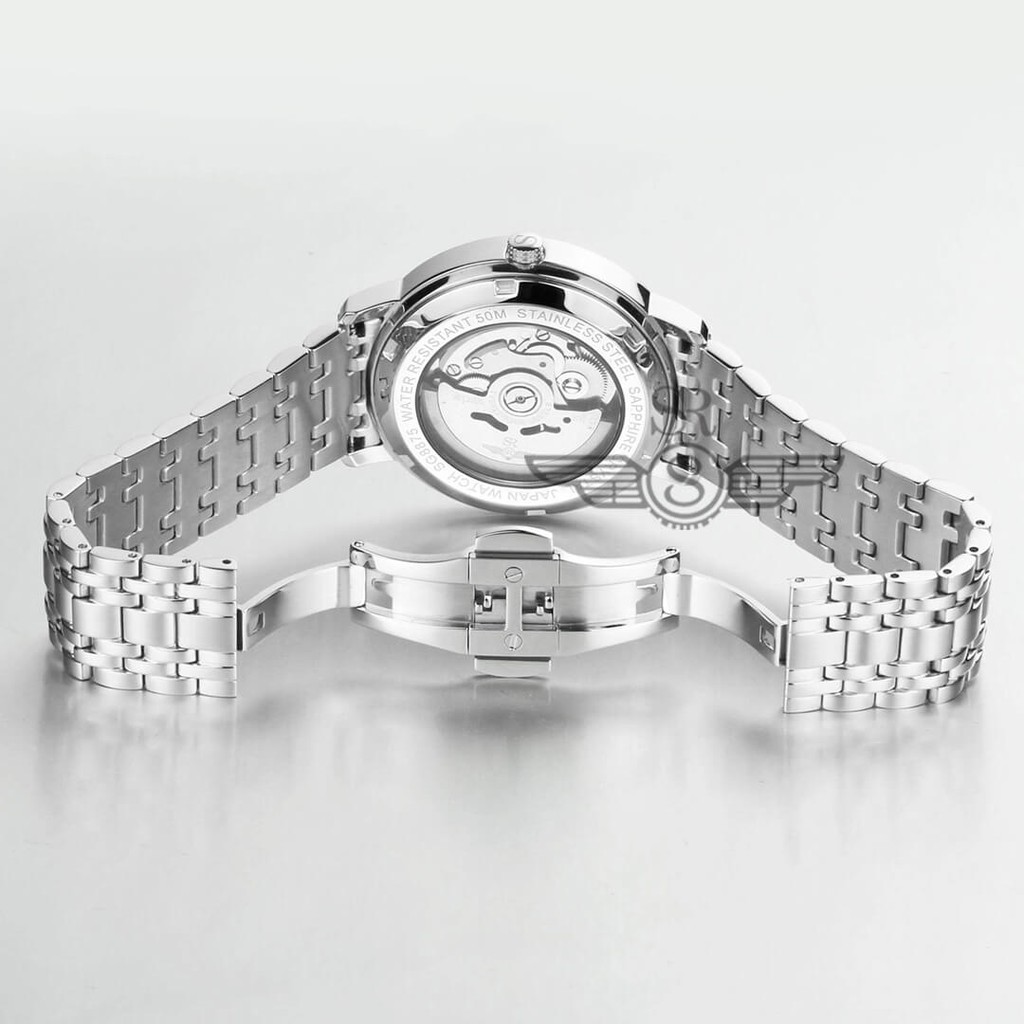 Đồng hồ nam SRWATCH Automatic Open Heart SG8875.1101 Mặt Kính Sapphire Chống Trầy Ch