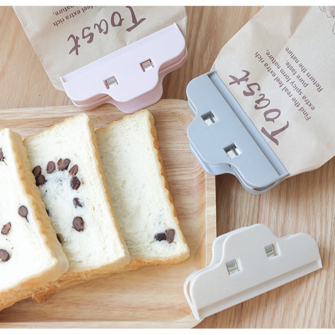 Kẹp to dán miệng túi đựng đồ ăn thức ăn nhanh chống ẩm xinh xắn