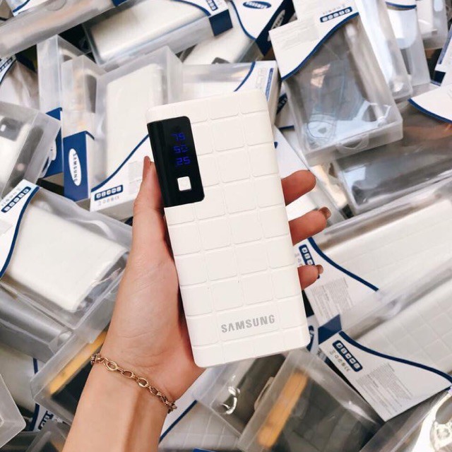 (RẺ VÔ ĐỊCH)👻👻👻Sạc Dự Phòng 3 Cổng 36000mah SOCOLA Cao Cấp😻😻Tốc độ cao😻😻😻Dùng cho SAMSUNG/IPHONE/OPPO/XAOMI