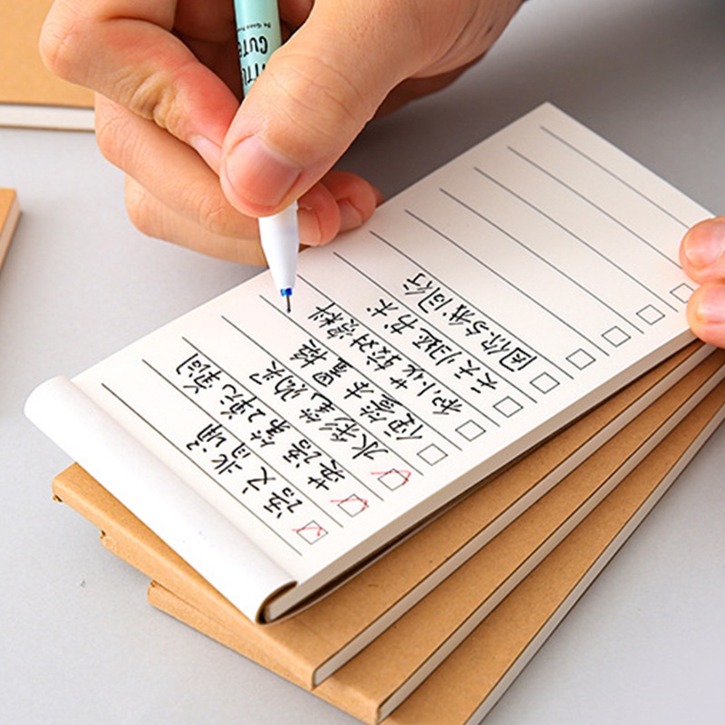 Tập Giấy Ghi Chú Bỏ Túi Hàng Tuần Tiện Lợi