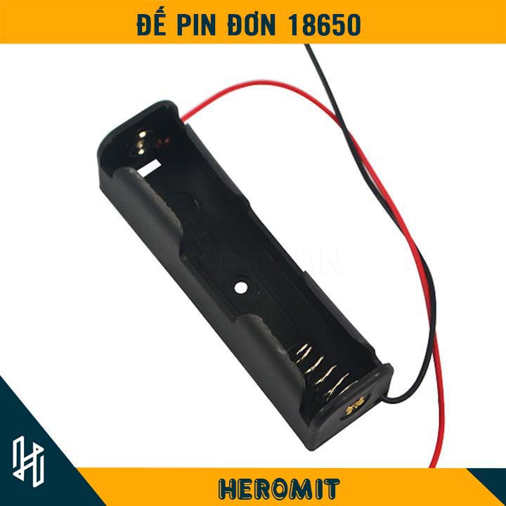 Đế pin 18650