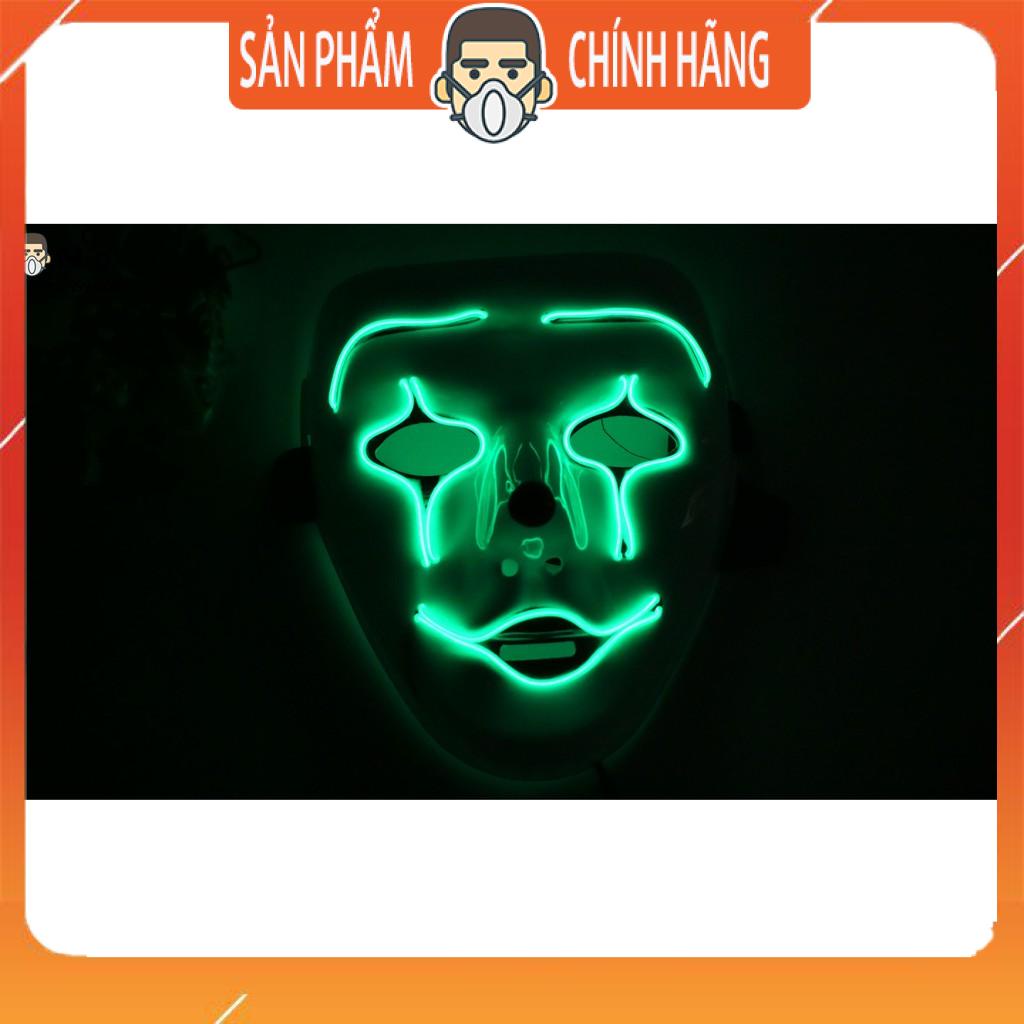 Mặt nạ hóa trang Halloween đẹp - Chàng hề mặt buồn