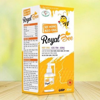 xịt họng keo ong royal bee