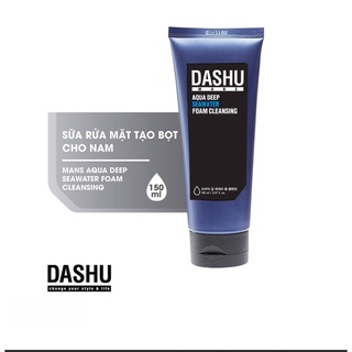 Sữa rửa mặt tạo bọt dashu 150ml sữa rửa mặt cao cấp hàn quốc