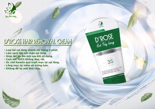{SALE SHOCK} Siêu Tẩy Lông Thảo Dược D'Rose