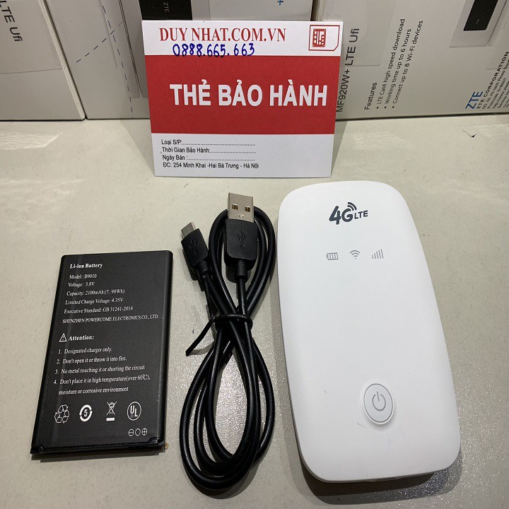 Bộ phát wifi 4G ZTE MF925 Phiên Bản 2019 (Tốc Độ Cực cao)-PIN TRÂU- CÔNG SUẤT LỚN- TẦN SỐ 4G CAO chuyên dụng phổ biến