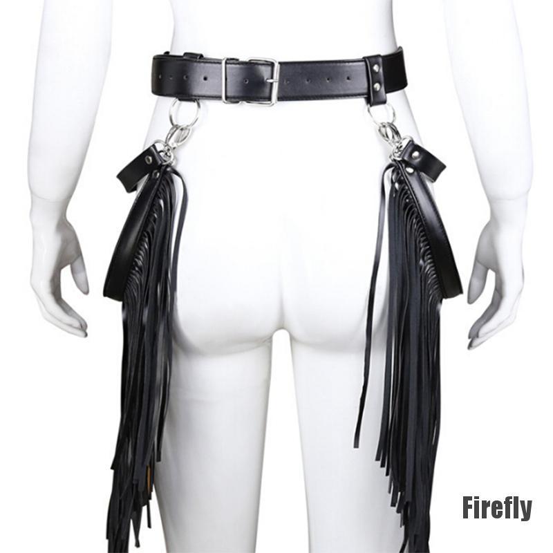 Thắt Lưng Da Pu Phối Tua Rua Thời Trang