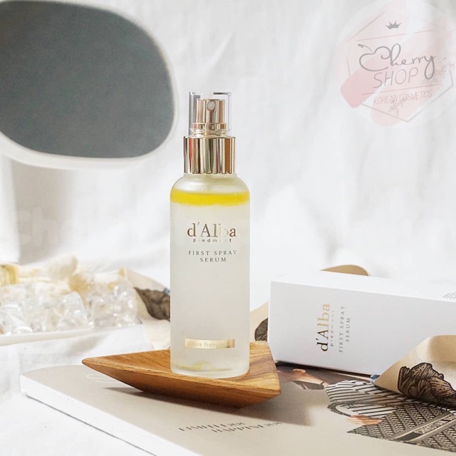Xịt khoáng Tinh Chất Trắng Da  D' Alba First Spray Serum (màu hồng) | BigBuy360 - bigbuy360.vn