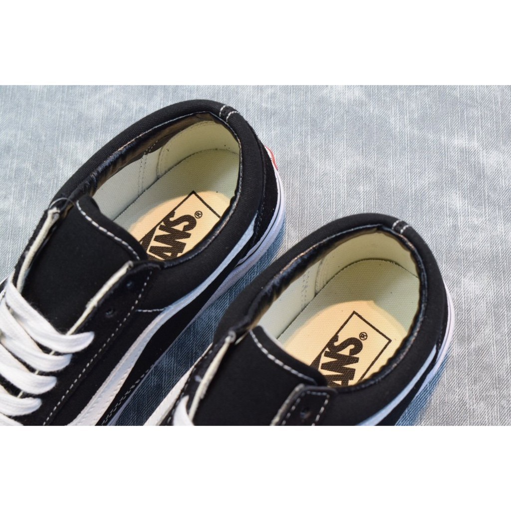 【Giá đặc biệt】VANS VAULT x CDG Authentic LX LOGO graffiti giày vải giới hạn