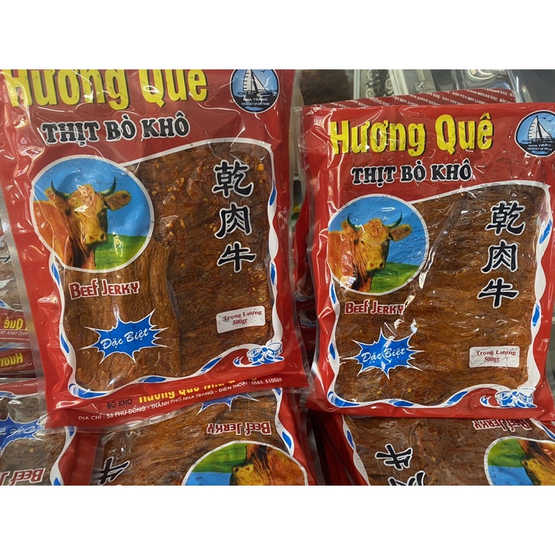 KHÔ BÒ QUE HƯƠNG QUÊ - GÓI 250G