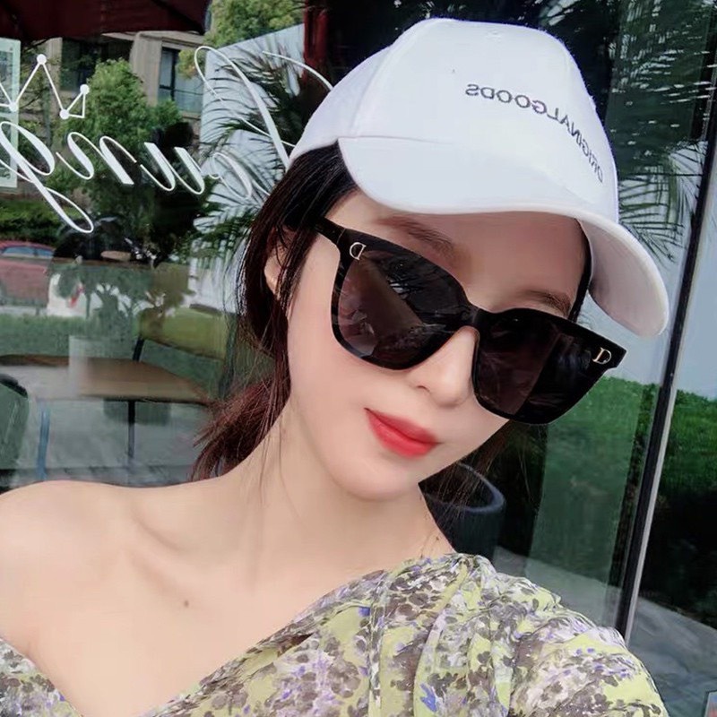 Kính Mắt Gọng Chữ D Màu Đen Siêu Hot Phong Cách Hàn