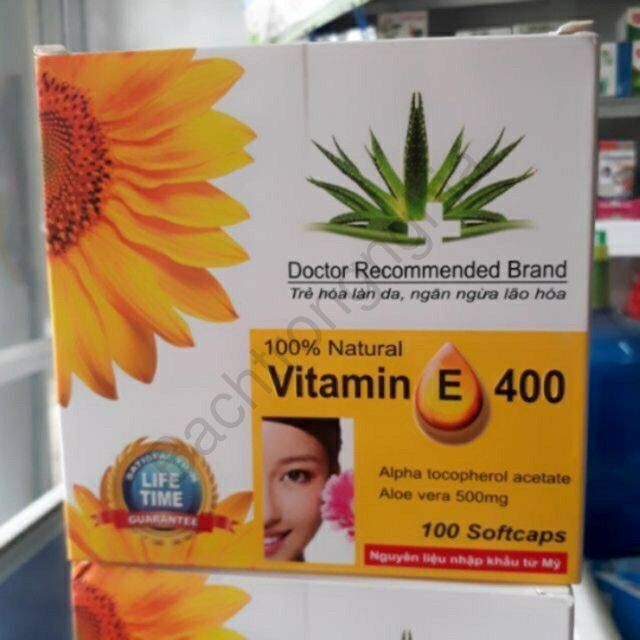 Viên Uống Vitamin E 400 đẹp da | BigBuy360 - bigbuy360.vn