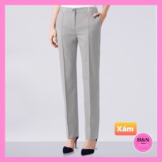 QUẦN TÂY NỮ CÔNG SỞ, Quần Baggy Nữ Đẹp, QT01 . Ảnh Chụp Thật - H & N Shop