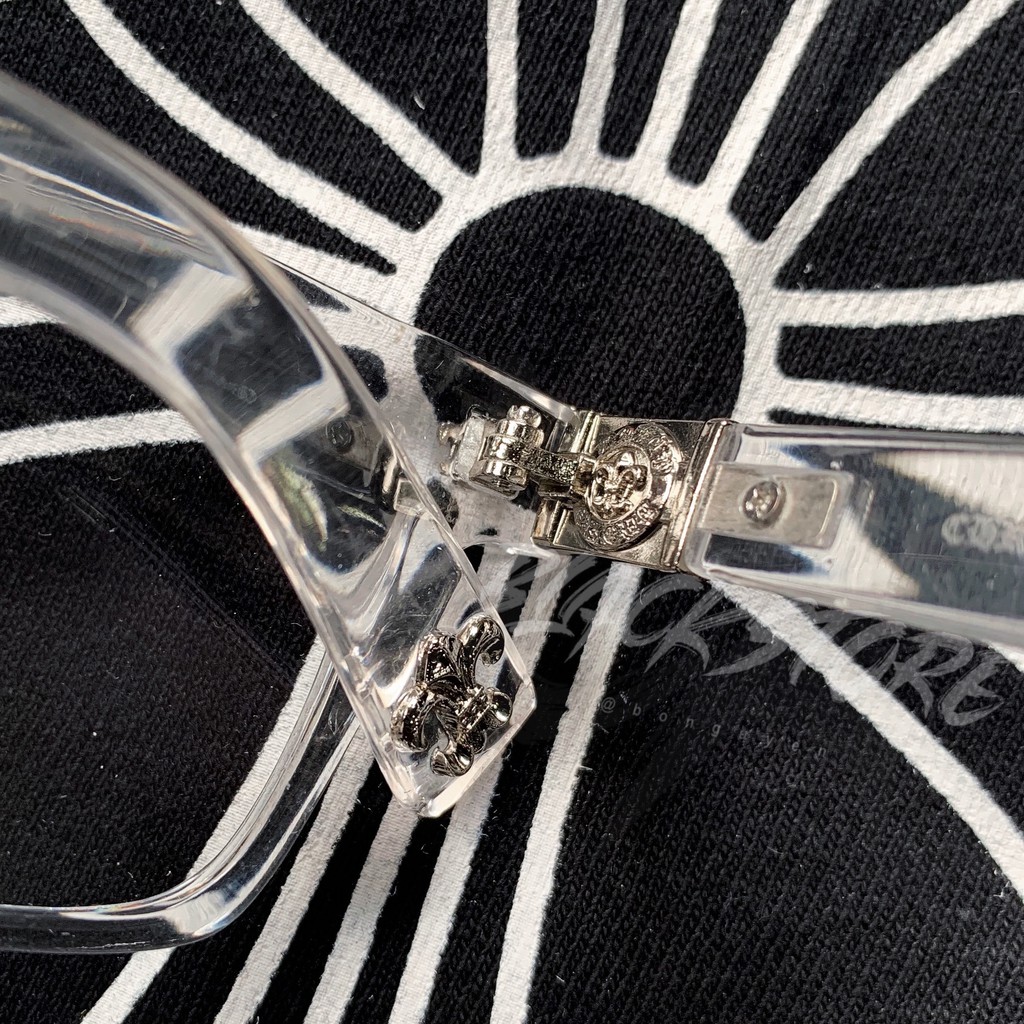 Kính CHROME HEART thời trang cao cấp season 4- Gọng đen