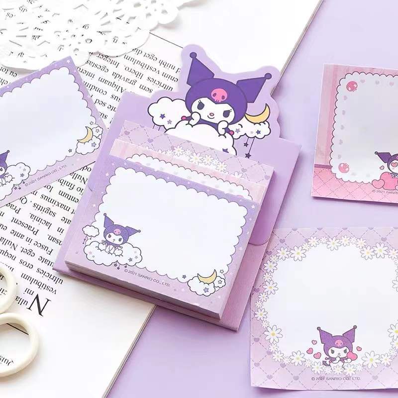 SANRIO Sổ Tay Ghi Chú Họa Tiết Hoạt Hình Dễ Thương Phong Cách Nhật Bản note