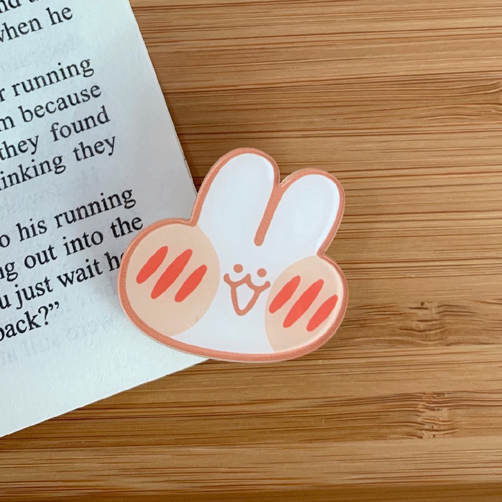 Cài áo hình thỏ con phong cách hàn quốc ngộ nghĩnh xinh xắn