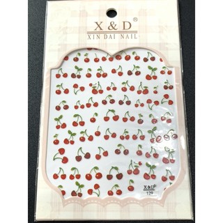 sticker hoa quả siêu dễ thương