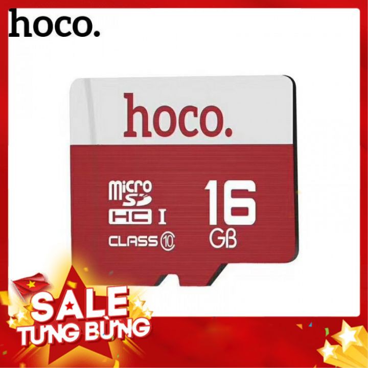 Thẻ nhớ 16Gb Class 10 tốc độ cao (hàng chính hãng Hoco , BH 1 năm) | WebRaoVat - webraovat.net.vn