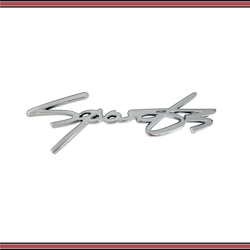 FENDER Miếng Dán Chữ 3D Bằng Kim Loại Trang Trí Xe Hơi