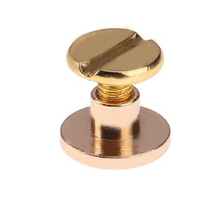 Set 20 đinh tán đồng thau màu trơn bền bỉ cho đồ thủ công