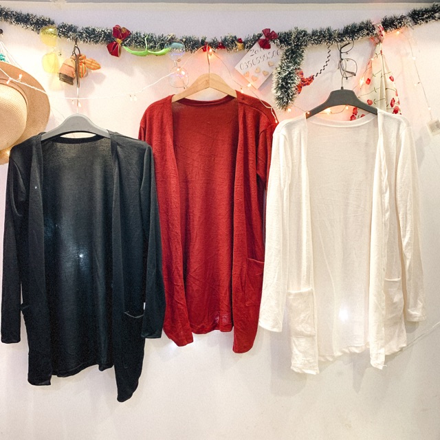 [ XẢ KHO ] ÁO KHOÁC LEN MỎNG DẠO PHỐ / KHOÁC NHẸ / FOM DÀI PHỦ MÔNG | BigBuy360 - bigbuy360.vn