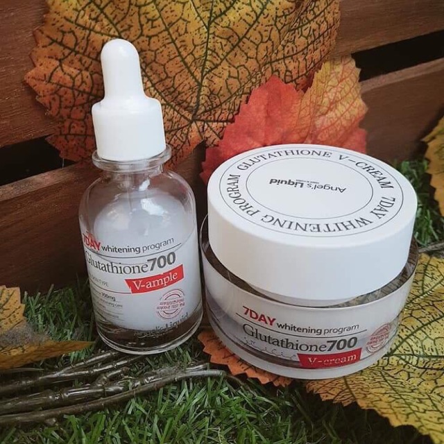 Kem dưỡng và serum dưỡng trắng da  Glutathione 700