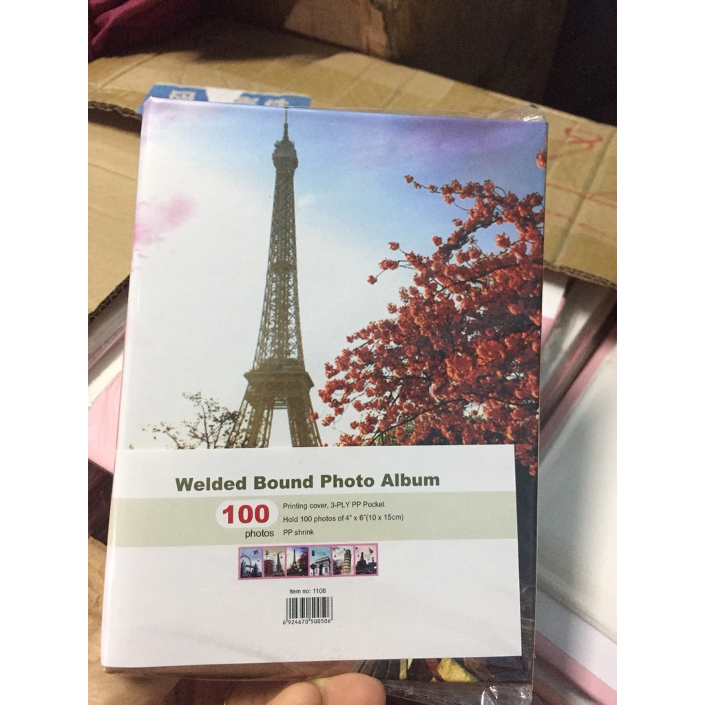 Album đựng 100 ảnh 9x13 mẫu tháp