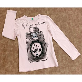 Áo thun dài tay bé gái - United Color of Benetton - Xuất khẩu