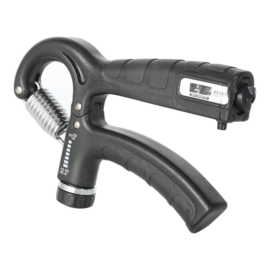 Kìm bóp tay, dụng cụ tập cơ tay, kìm tập cơ tay tập gym điều chỉnh lực 5-60kg có bộ đếm
