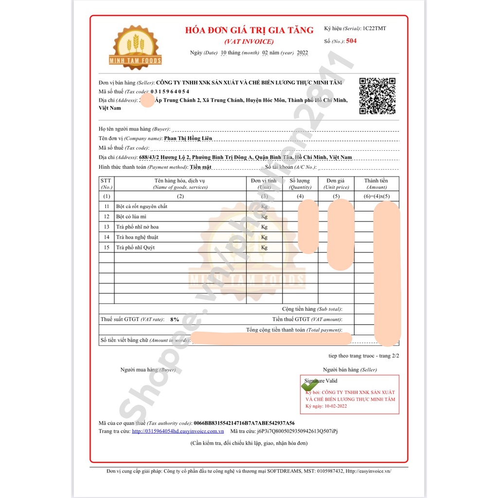 1 Hủ rong biển cháy tỏi Mielien 70g