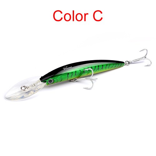 Mồi cứng Minnow 2 lưỡi BKK dài 18cm nặng 27g