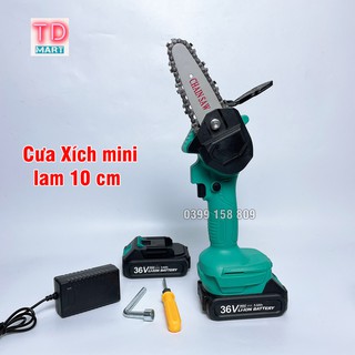 Máy Cưa Xích Mini Dùng Pin 36V