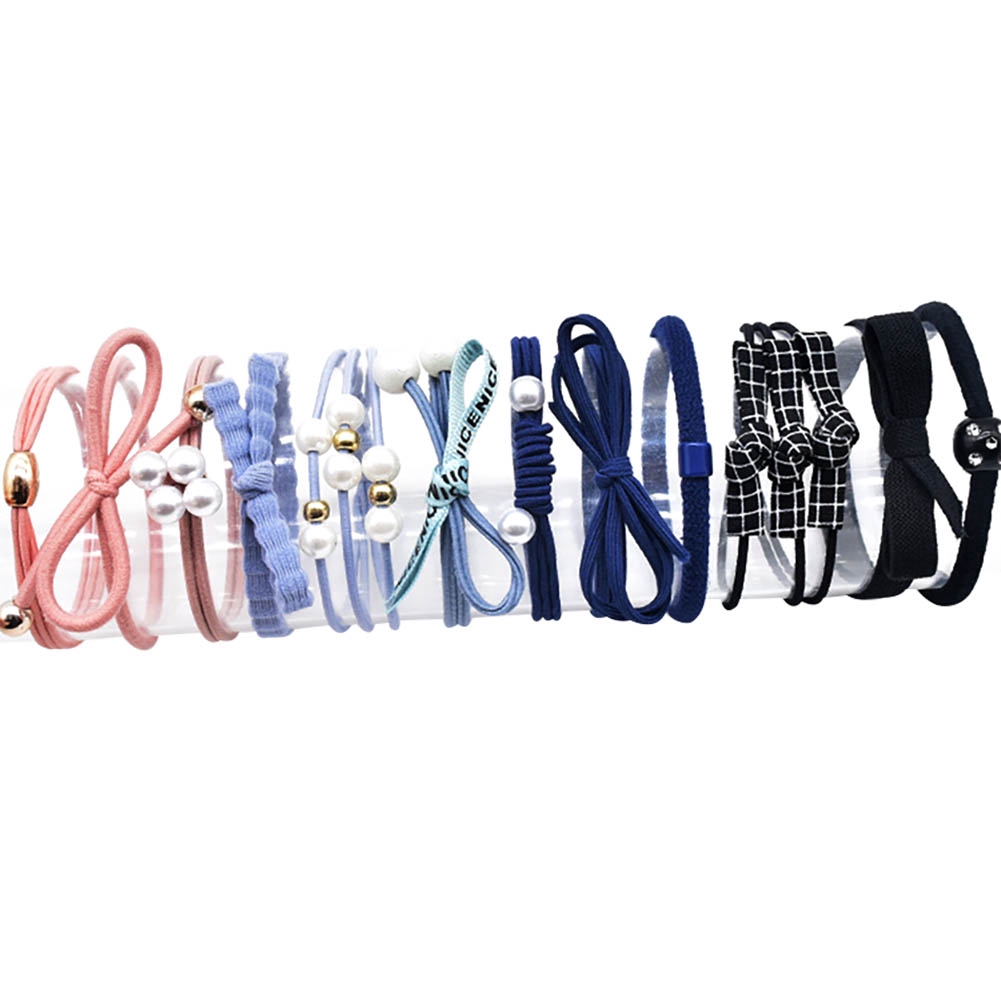 Set 12 Dây Buộc Tóc Jp5 Xinh Xắn Cho Nữ