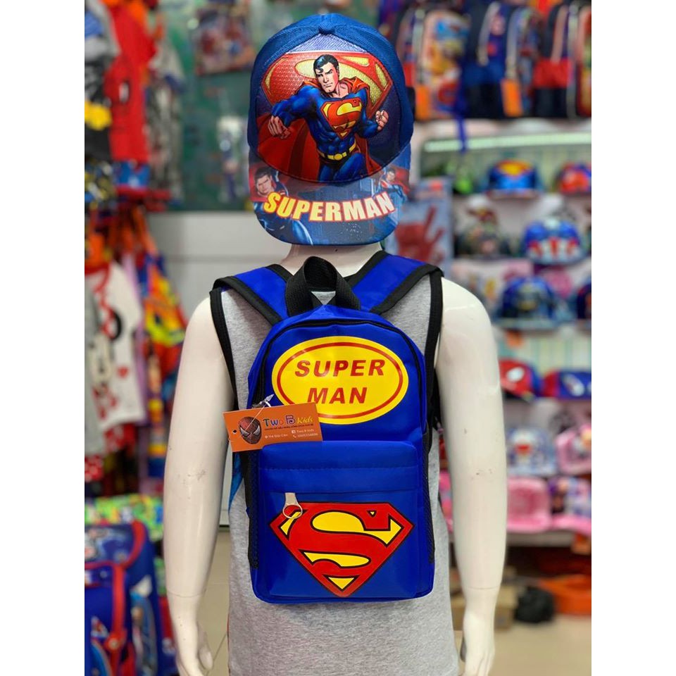 Balo Superman cao cấp cho bé mẫu giáo