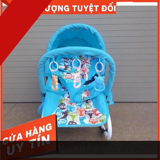 GHẾ ĂN BỘT BẬP BÊNH KIÊM GIƯỜNG NẰM CÓ ĐỒ CHƠI DẠNG KỆ CHỮ A CHO BÉ