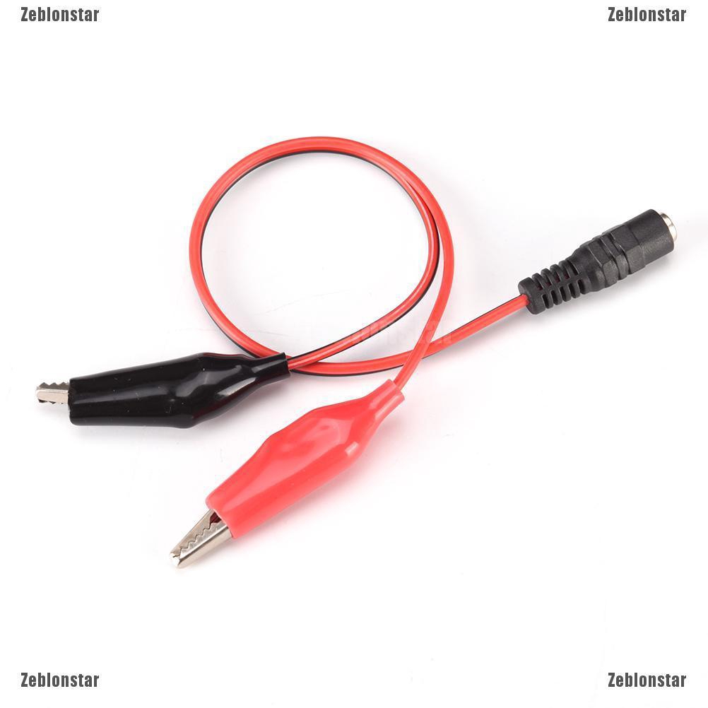 Cáp KếT NốI DC 5.5Mmx2.1Mm Sang 2 ĐầU Cá SấU