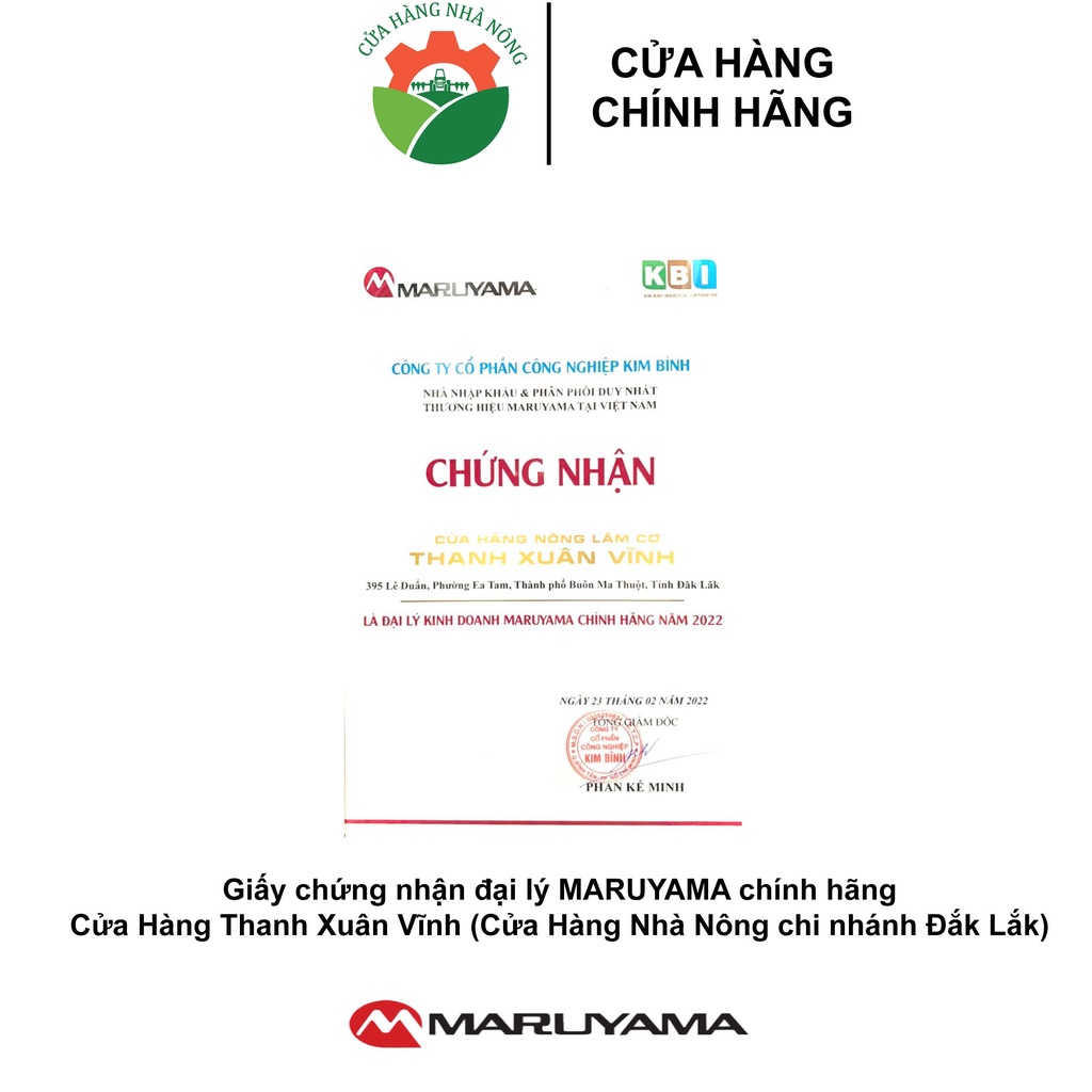 Ắc zin máy cắt cỏ MARUYAMA 420 chính hãng