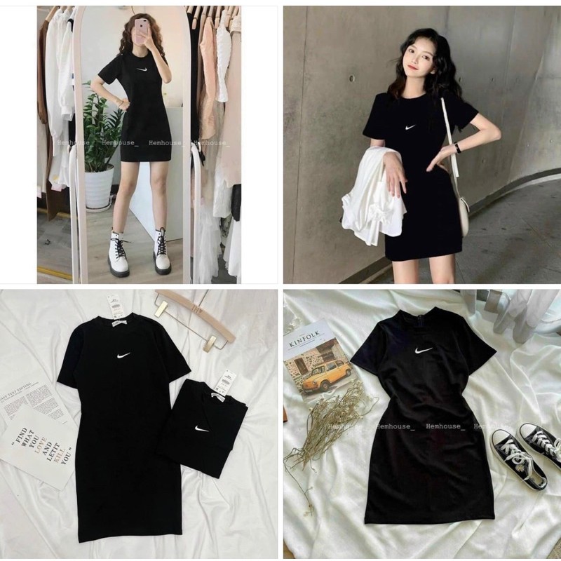 váy thun ôm co dãn